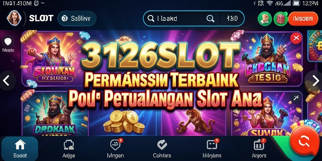 Tampilan gameplay menarik dari 3126SLOT yang penuh warna.