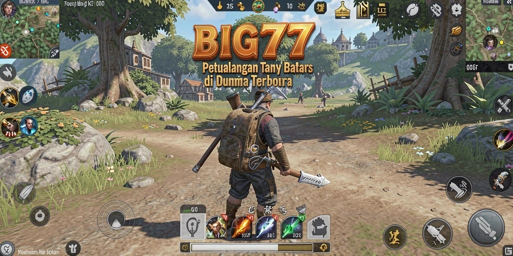 Gameplay menakjubkan di dunia terbuka BIG77 yang memukau.