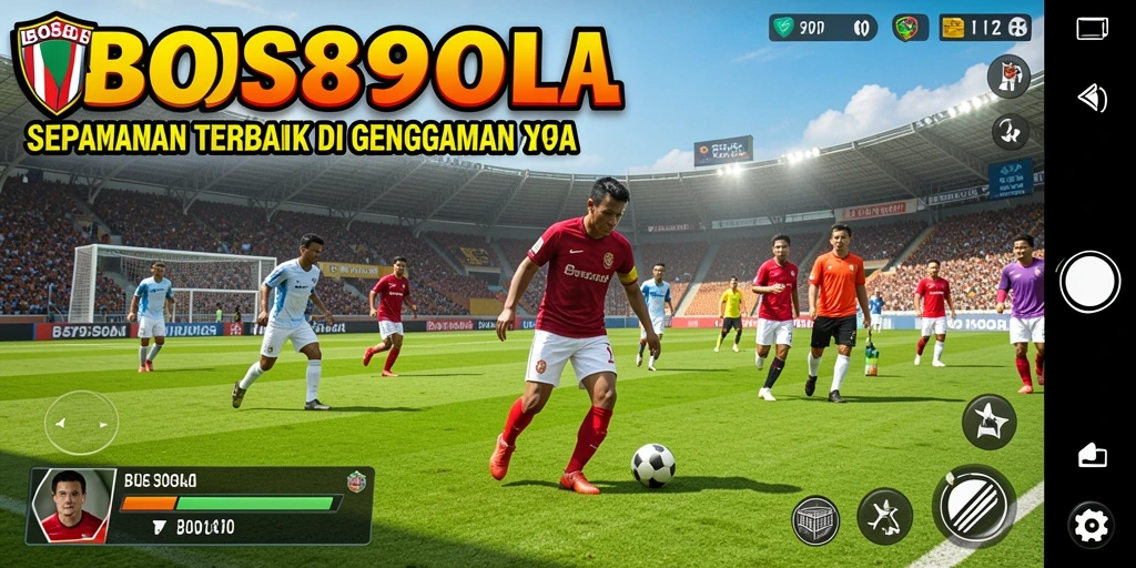 Screenshot gameplay BOS898 yang menampilkan aksi seru di lapangan.