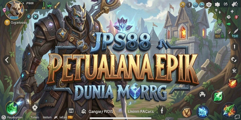 Tangkapan layar menunjukkan aksi pertempuran seru dalam JPS88.
