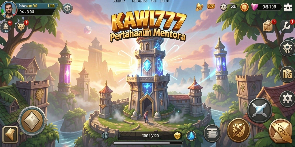 Tampilan gameplay KAWI777 yang mendebarkan dan menantang.