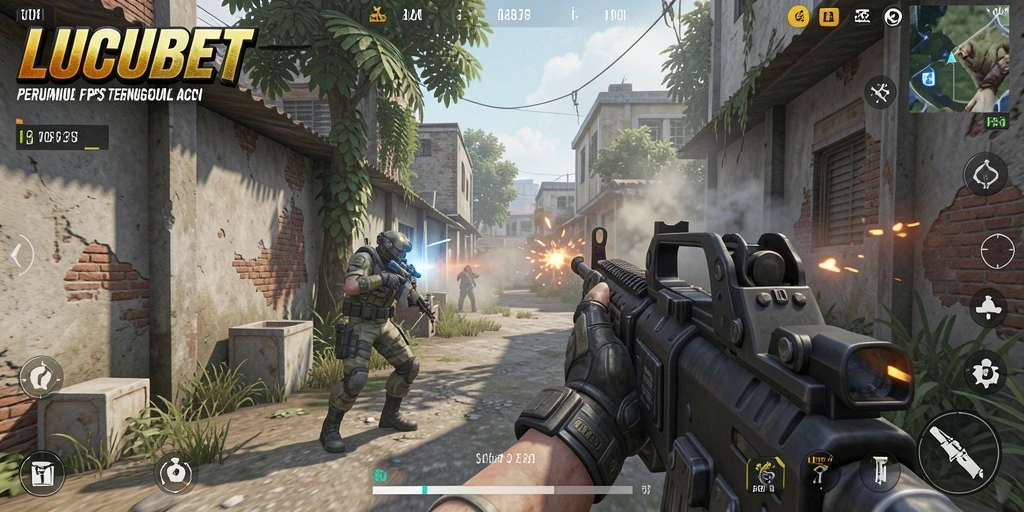 Tangkapan layar gameplay LUCUBET yang intens dan seru.