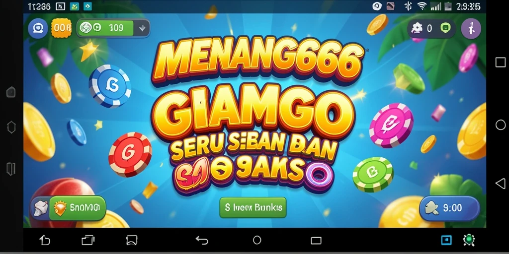 Screenshot menunjukkan gameplay Bingo yang seru dan interaktif.