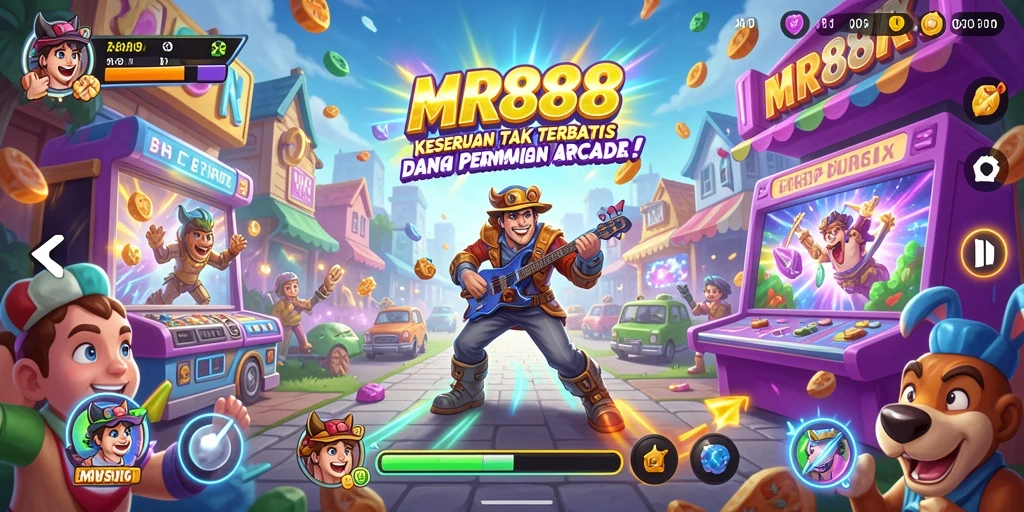 Tampilan gameplay seru dan menarik dari MR888.