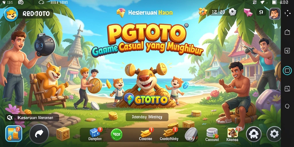 Tangkapan layar gameplay PGTOTO yang colorful dan seru.
