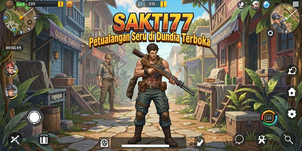Gameplay seru SAKTI77 di dunia terbuka yang luas.