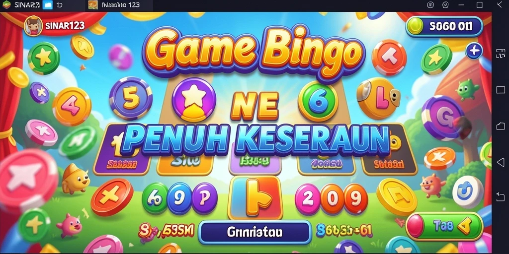 Tampilan gameplay menarik dari SINAR123 Bingo.