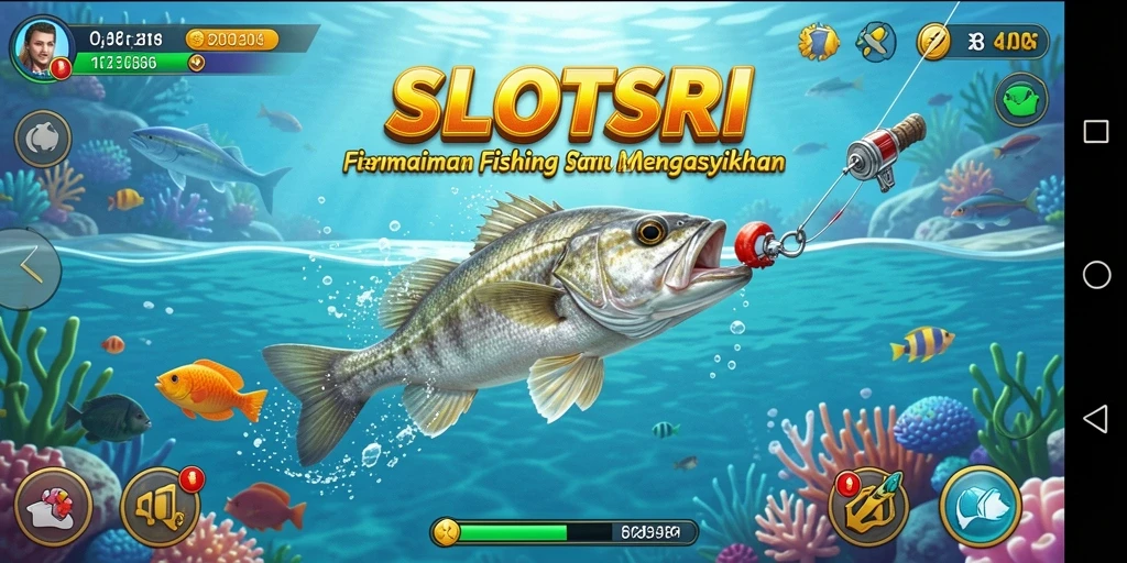 Tangkapan ikan beragam dan grafis menawan di SLOTSRI.