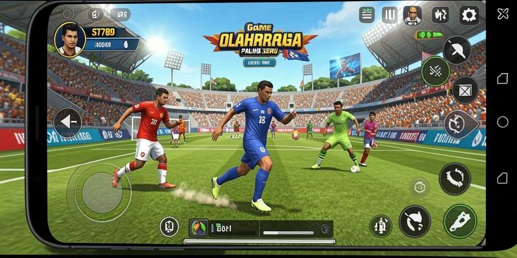 Gameplay ST789 menampilkan aksi seru dan kompetitif dalam olahraga.
