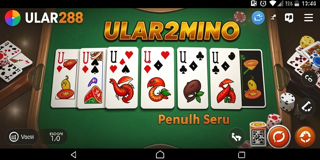Tampilan gameplay seru dari ULAR288 dengan grafis menawan.